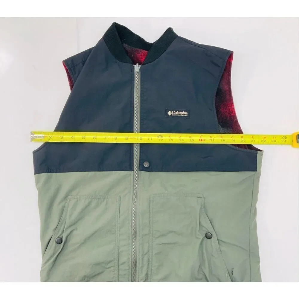 Columbia Reversatility Fleece Vest Mens Size Medium